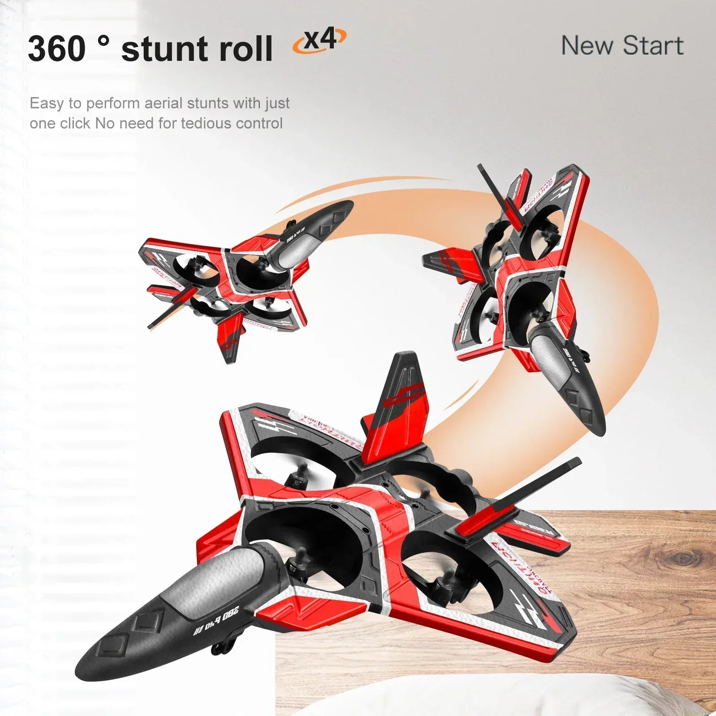 RC Foam Aircraft Plane With Led light 2.4G Radio Control Glider Remote Control Fighter Plane Glider Airplane