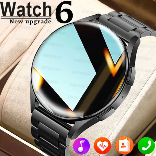 2023 New Smartwatch 6 for Men Full Touch Blood Pressure Blood Oxygen Bluetooth Call Smart Watch Men Women For Android IOS
